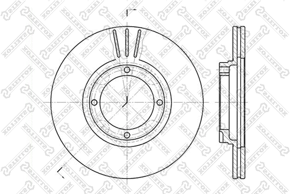 Brake Disc (6020-3402V-SX)