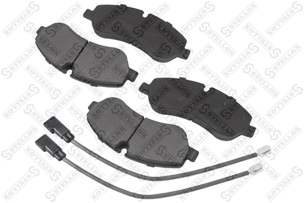 Brake Pad Set, disc brake (000 423B-SX)