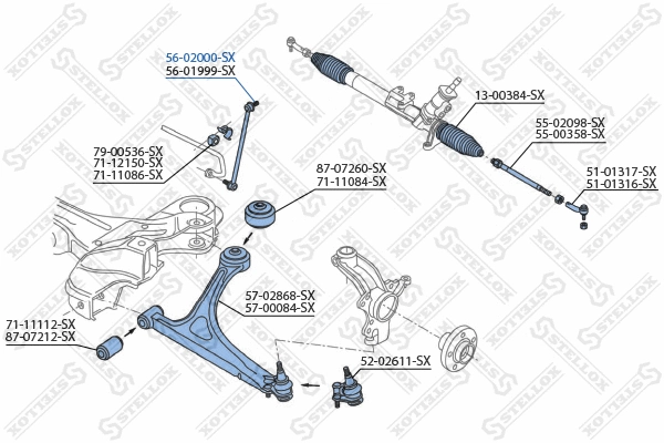 Link/Coupling Rod, stabiliser bar
