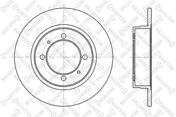 Brake Disc (6020-3009-SX)
