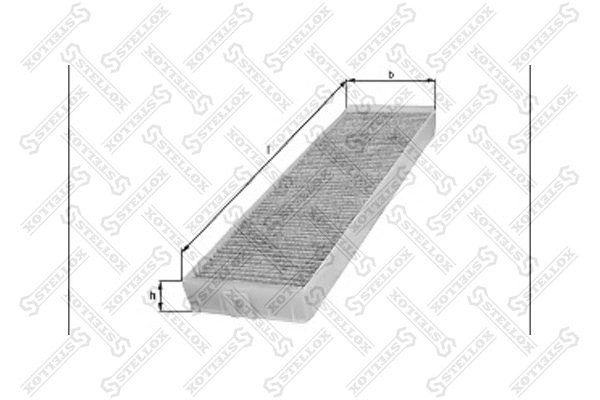Filter, cabin air (71-10093-SX)