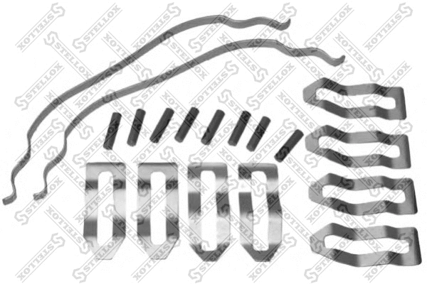 Brake Pad Set, disc brake (85-01417-SX)