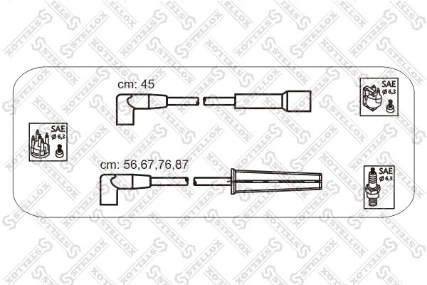 Ignition Cable Kit (10-30042-SX)