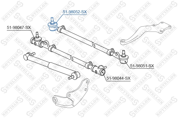 Tie Rod End (51-98052-SX)