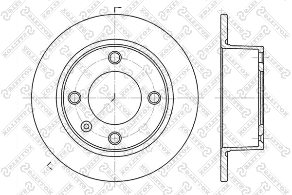 Brake Disc (6020-1920-SX)