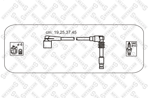 Ignition Cable Kit (10-38571-SX)