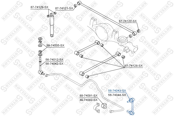 Link/Coupling Rod, stabiliser bar