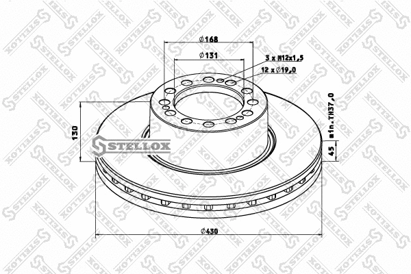 Brake Disc (85-00815-SX)