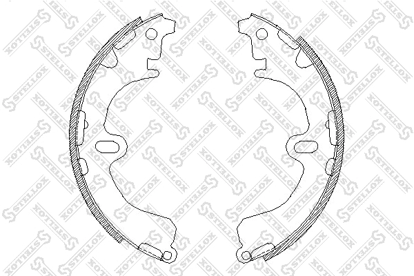 Brake Shoe Set (391 100-SX)