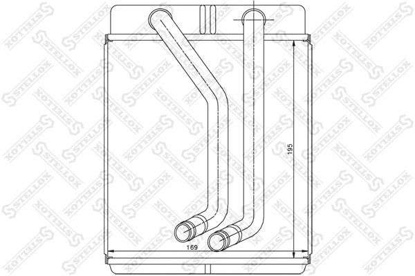 Heat Exchanger, interior heating (10-35224-SX)