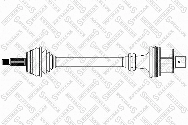 Drive Shaft (158 1020-SX)