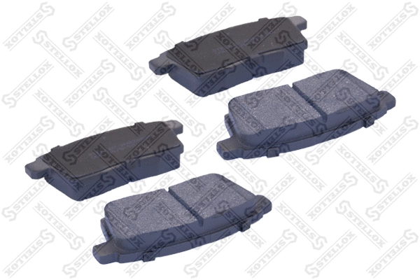 Brake Pad Set, disc brake (000 067-SX)