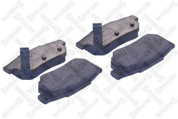 Brake Pad Set, disc brake (244 000-SX)