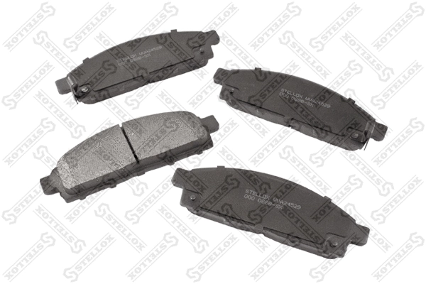 Brake Pad Set, disc brake (000 088B-SX)