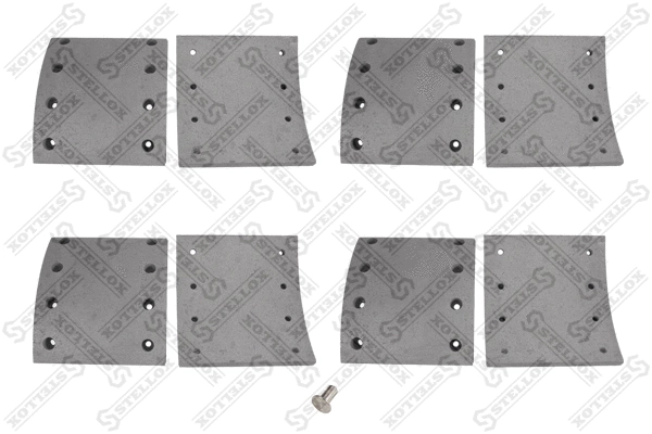 Brake Lining Kit, drum brake (85-00988-SX)