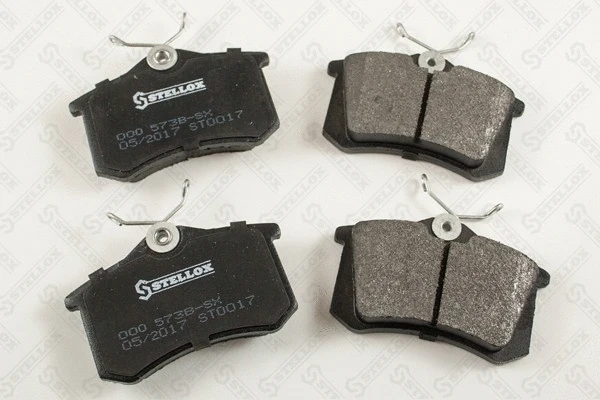 Brake Pad Set, disc brake (000 573B-SX)