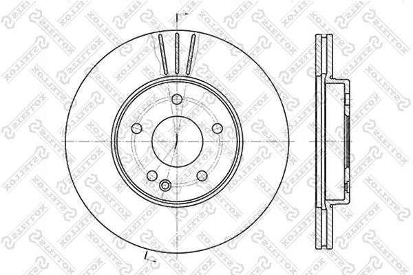 Brake Disc (6020-3317V-SX)