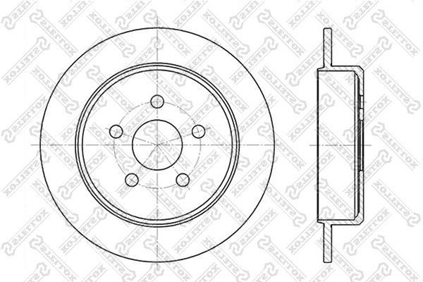 Brake Disc (6020-9310-SX)