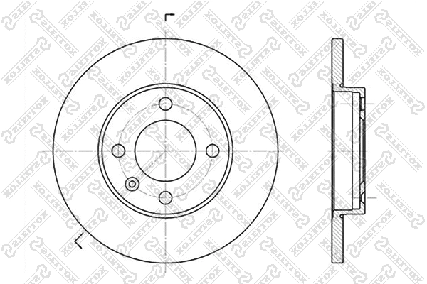 Brake Disc (6020-9933-SX)