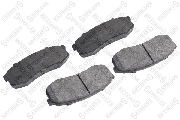 Brake Pad Set, disc brake (000 010B-SX)