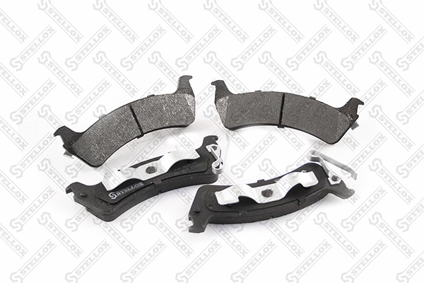 Brake Pad Set, disc brake (640 002B-SX)