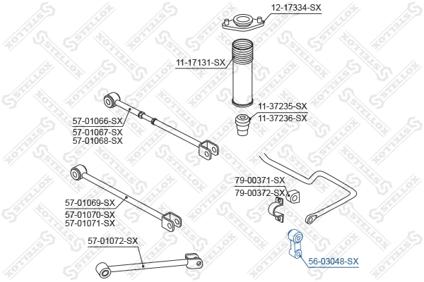 Link/Coupling Rod, stabiliser bar