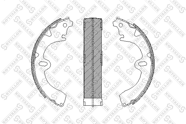 Brake Shoe Set (108 100-SX)