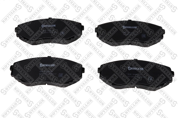 Brake Pad Set, disc brake (408 000B-SX)