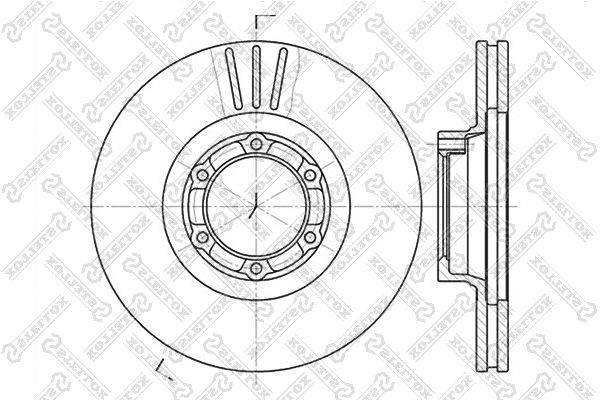 Brake Disc (6020-3905V-SX)