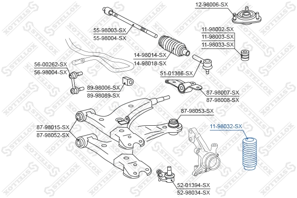 Protective Cap/Bellow, shock absorber