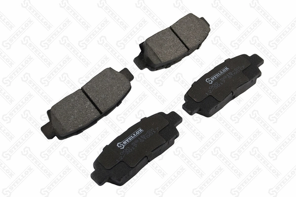 Brake Pad Set, disc brake (000 581B-SX)
