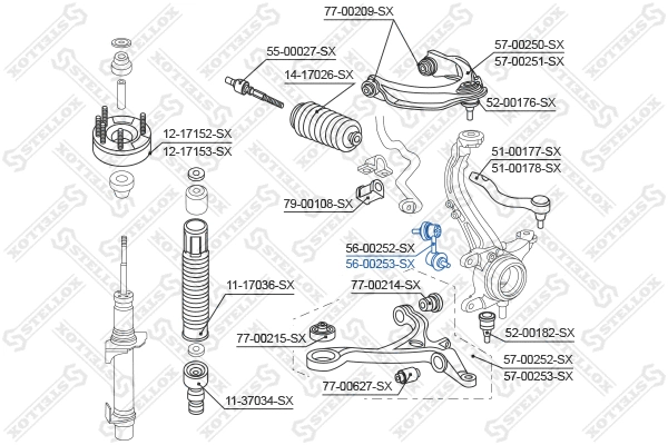 Link/Coupling Rod, stabiliser bar