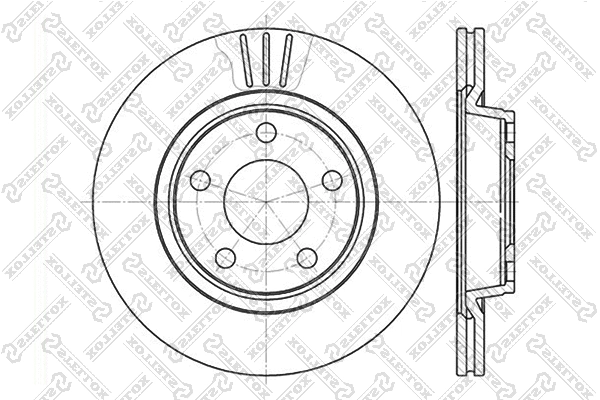Brake Disc (6020-4762V-SX)