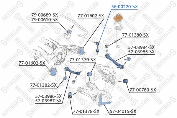 Link/Coupling Rod, stabiliser bar