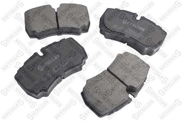 Brake Pad Set, disc brake (000 086B-SX)