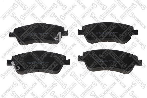 Brake Pad Set, disc brake (000 062B-SX)