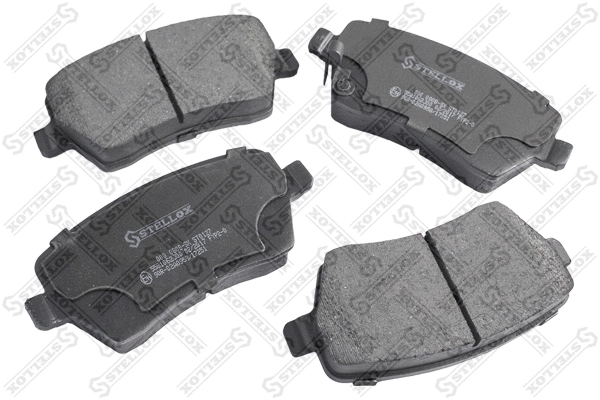Brake Pad Set, disc brake (000 080B-SX)