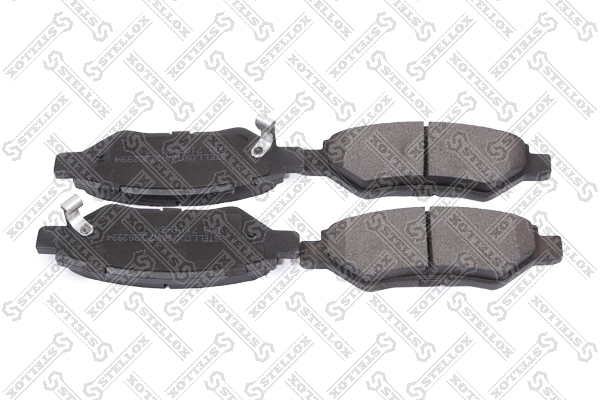Brake Pad Set, disc brake (000 710B-SX)