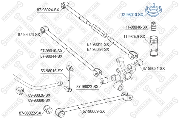 Suspension Strut Support Mount