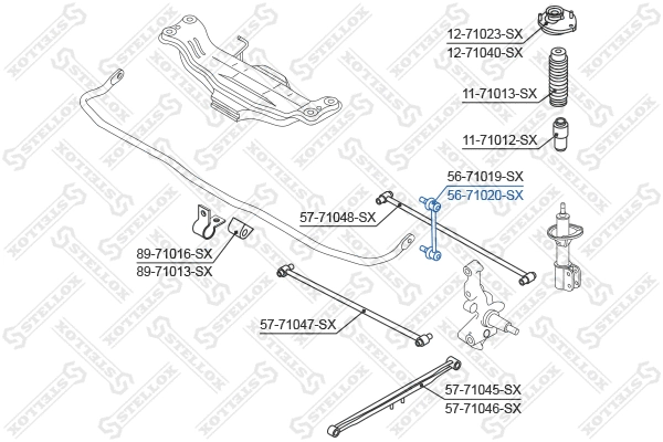 Link/Coupling Rod, stabiliser bar
