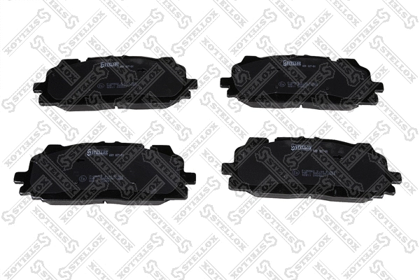 Brake Pad Set, disc brake (689 027-SX)
