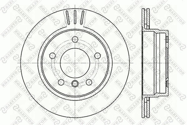 Brake Disc (6020-1535V-SX)
