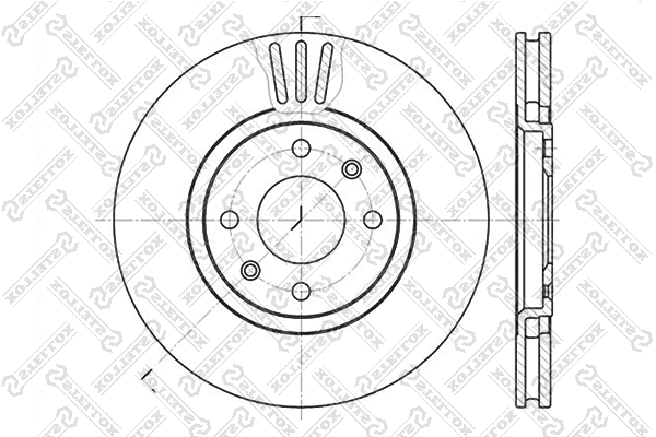 Brake Disc (6020-3720V-SX)