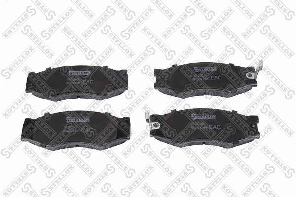 Brake Pad Set, disc brake (195 002B-SX)