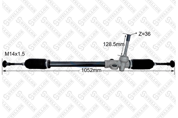 Steering Gear (00-37268-SX)