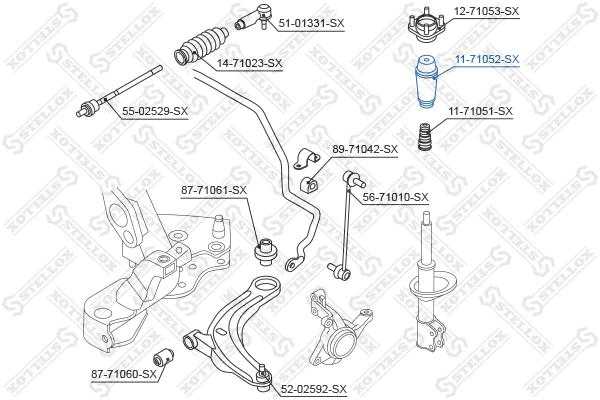 Protective Cap/Bellow, shock absorber