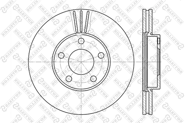 Brake Disc (6020-4765V-SX)