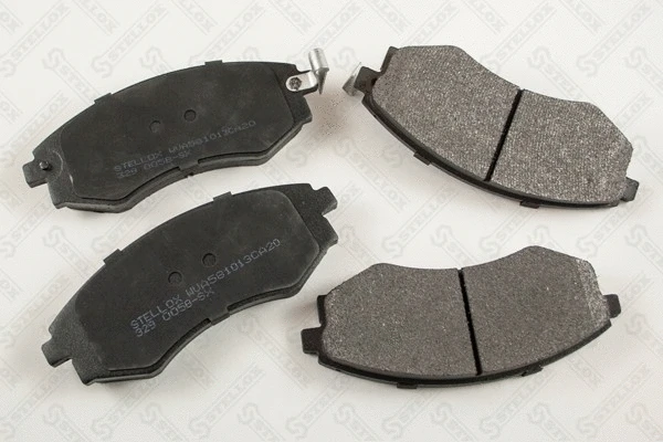 Brake Pad Set, disc brake (329 005B-SX)