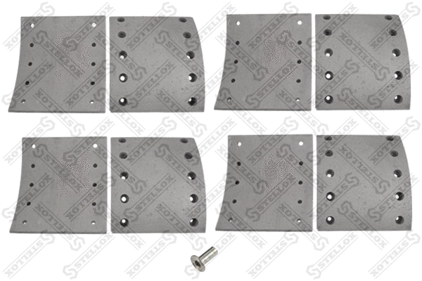 Brake Lining Kit, drum brake (85-00902-SX)
