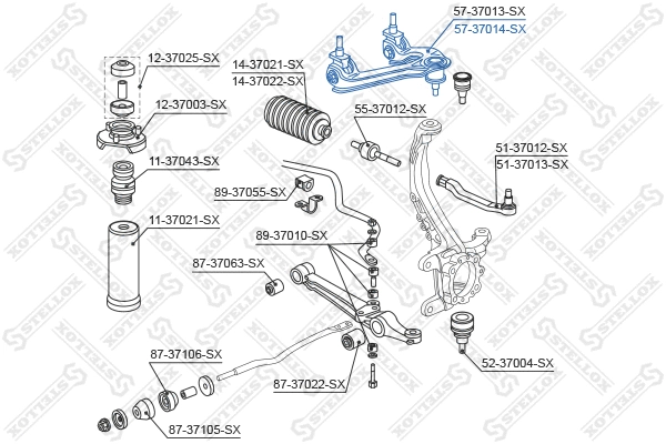 Control/Trailing Arm, wheel suspension